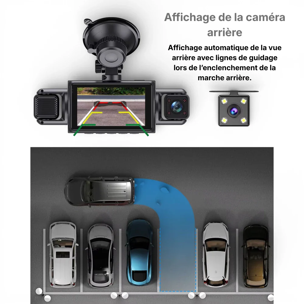 Dashcam voiture 360